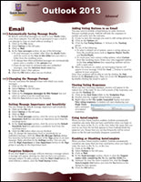 Outlook 2013 Advanced Quick Source Guide PDF