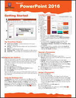 PowerPoint 2016 Quick Source Guide
