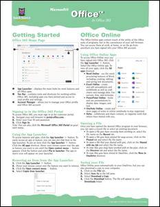 Office in Office 365 Quick Source Guide PDF - Quick Source Learning