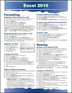 Excel 2010 Advanced Quick Source Guide PDF - Quick Source Learning